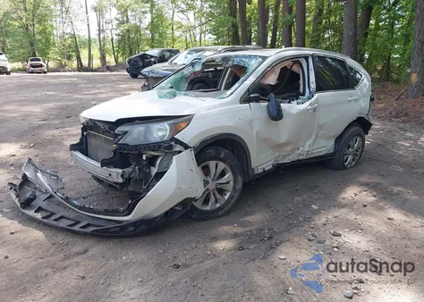 2013 Honda Cr-V Ex-L из США, поврежденный, VIN 5J6RM3H79DL030627
